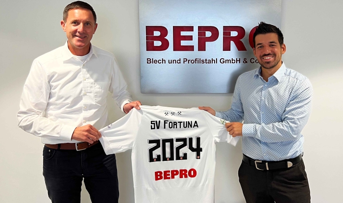 BEPRO wird neuer Hauptsponsor