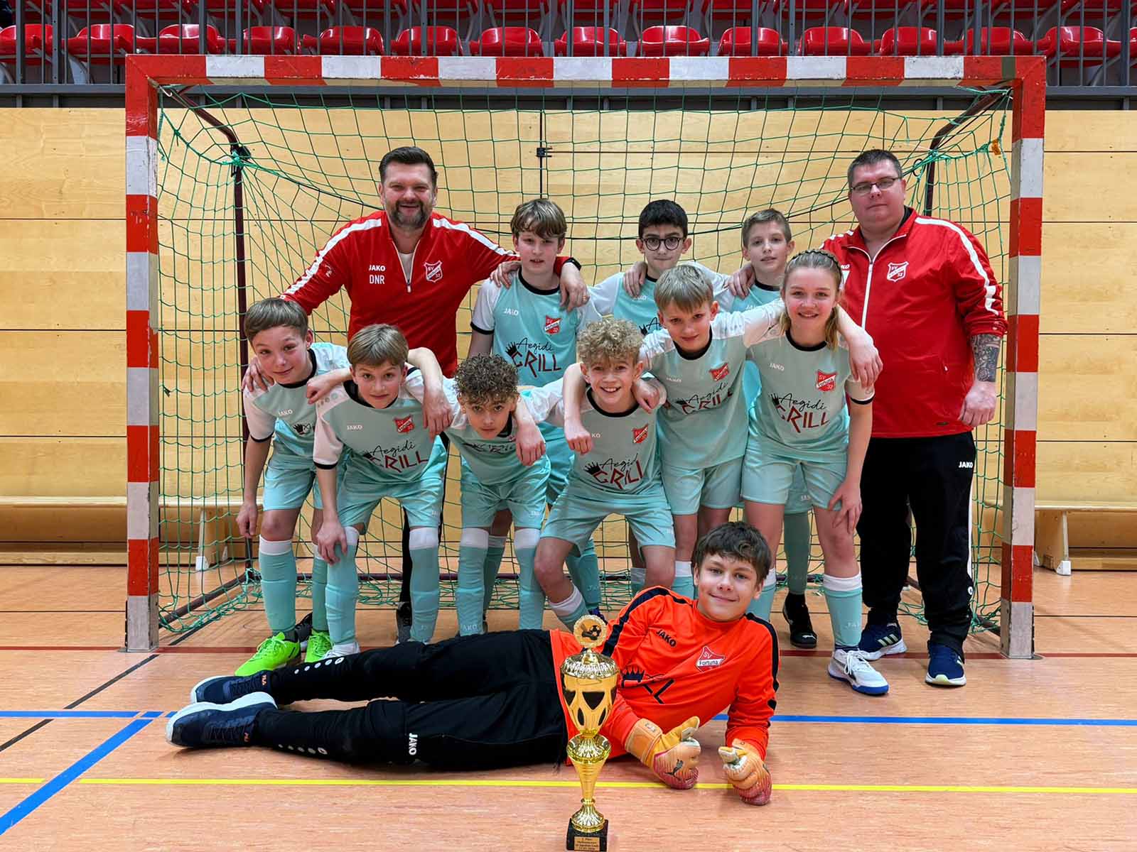 D2 beim Hallenturnier des SV Jägerhaus-Linde